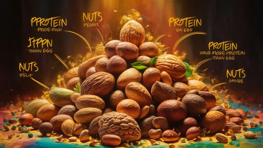 Nuts with More Protein Than an Egg